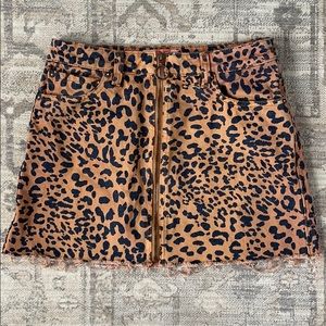 We the Free Denim Skirt